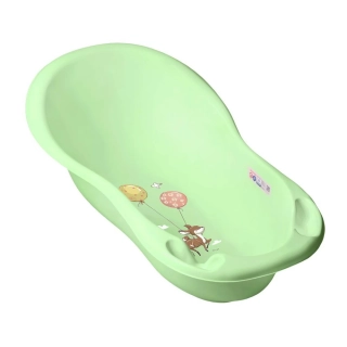 TEGA BABY Anatomická vanička 102cm Lesní zvířátka zelená