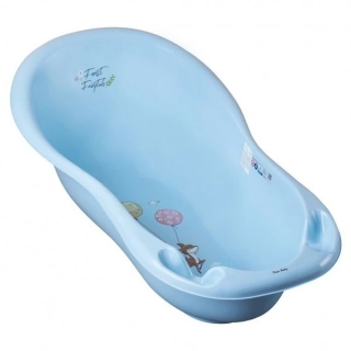 TEGA BABY Anatomická vanička 102cm Lesní zvířátka modrá