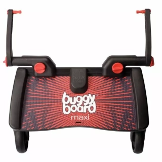 Lascal stupátko Buggy Board MAXI-Black/Red