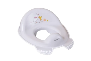 Dětské protiskluzové sedátko - redukce Tega Baby (nástavec) na WC Lesní zvířátka šedobéžové