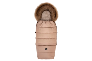 Zimní fusak Cottonmoose Combi s kožichem  Camel