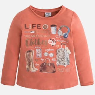 Dívčí triko Mayoral 4060