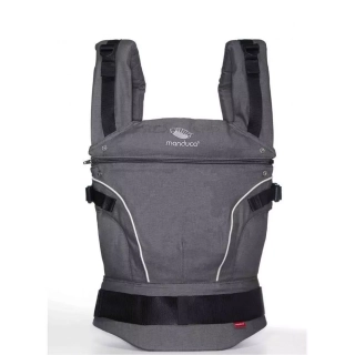 Nosítko FIRST Manduca PureCotton  DarkGrey