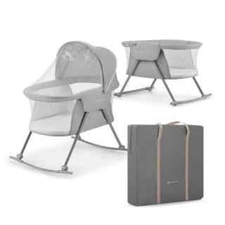Postýlka dětská 3v1 Lovi Gray Kinderkraft