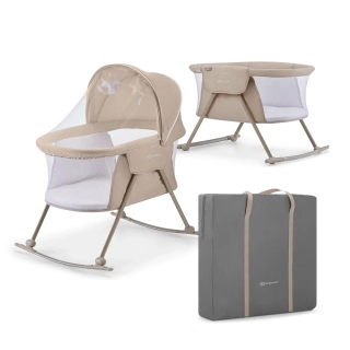Postýlka dětská 3v1 Lovi Beige Kinderkraft