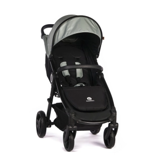 PETITE&MARS Stříška + polstrování Street+ Iron Green 