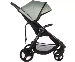 Kočárek Petite&Mars Street+ včetně stříšky a polstrování Iron Green 
