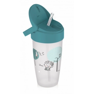 LOVI Hrníček se slámkou LOVELY ACTIVE 350 ml boy