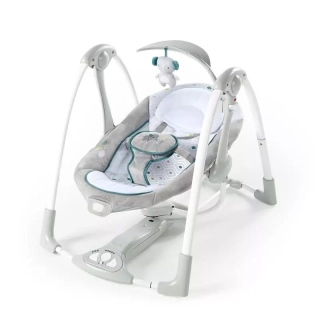 Ingenuity Houpačka konvertibilní s adaptérem vibrující s melodií Wimberly™ 2v1 0m+, do 9kg