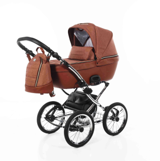 Kombinovaný kočárek Jasmine Camino Classic 01-Choco