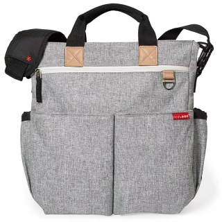Taška přebalovací SKIP HOP Duo Signature grey melange