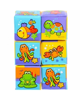 PLAYGRO - MĚKKÉ PĚNOVÉ KOSTKY