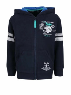Tmavě modrá mikina Blue Seven