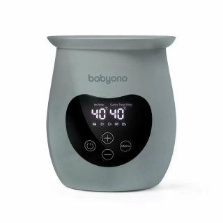 BABYONO Digitální ohřívač a sterilizátor HONEY šedý