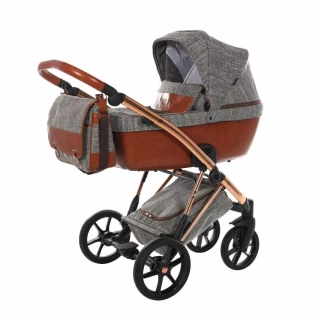 Kočárek dvojkombinace 2v1 JASMINE Camino Vintage - Cognac soft
