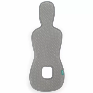 Prodyšná podložka do autosedačky Zopa Breeze sk. 0+ - Foggy Grey