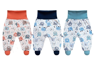 Bavlněné polodupačky Medvídci Baby Service