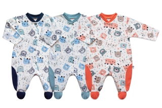 Bavlněný overal Medvídci Baby Service