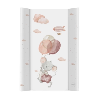CEBA Podložka přebalovací 2-hranná s pevnou deskou 50 x 70 cm Basic Mouse