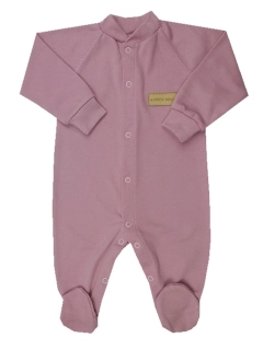 Overal na spaní jednobarevný starorůžová Autex Baby