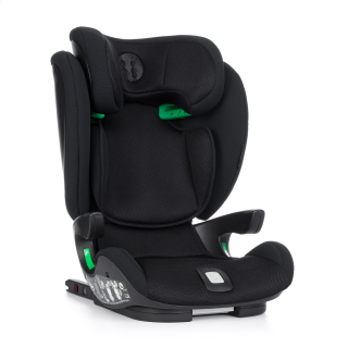 PETITE&MARS Autosedačka Elite Fix i-size 100-150 cm Black Air (15-36Kg)