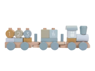 Little Dutch vláček dřevěný Ocean Blue