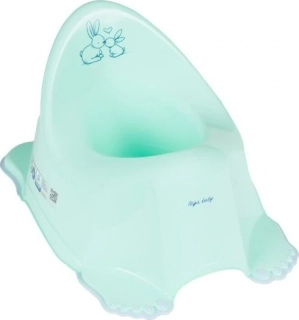 Protiskluzový nočník hrající Tega baby králík mátový