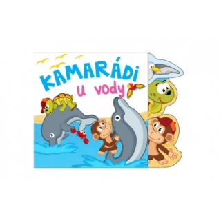 Knížka měkká do vany Kamarádi u vody 