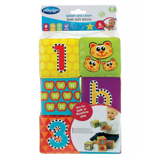 Playgro měkké pěnové kostky 6ks