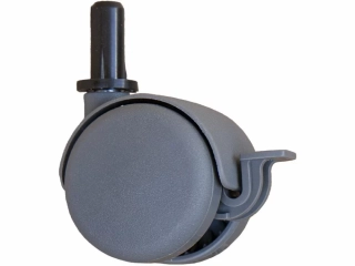 Kolečka šedá sada 4ks