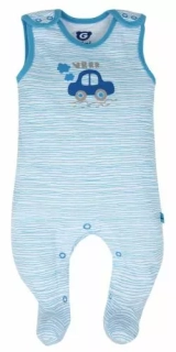 Bavlněné dupačky Autíčka G-mini velikost 56