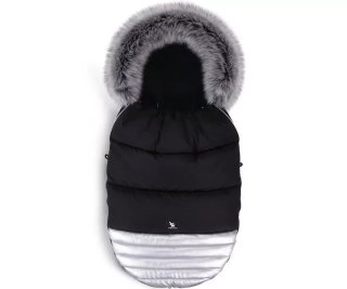 Fusak do kočárku COTTONMOOSE Moose Sihne Yukon Limited Silver