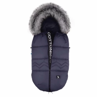  Fusak do kočárku COTTONMOOSE North Yukon Graphite tmavě šedý