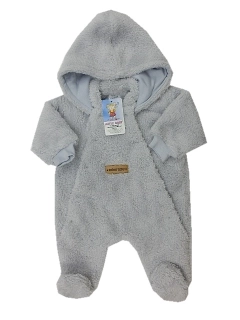 Kombinéza Lama šedá nášivka Autex Baby