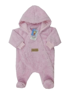 Kombinéza Lama světle růžová nášivka Autex Baby