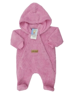 Kombinéza Lama tmavě růžová nášivka Autex Baby