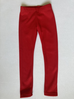 Dívčí zateplené legíny Topo in Fashion červené