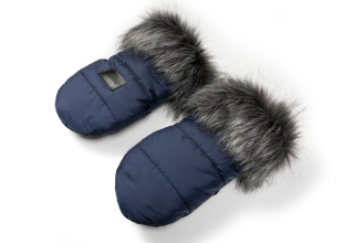 Rukavice na kočárek Jasmine Modré