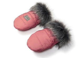 Rukavice na kočárek Jasmine Flamingo