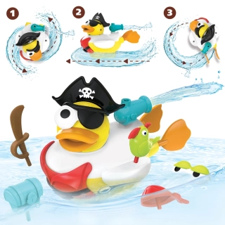 Yookidoo Kreativní plavací kachna - Pirát