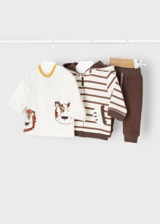 Kojenecká tepláková souprava 3-dílná Mayoral 2651-73