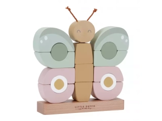 Little Dutch motýl dřevěný skládací 