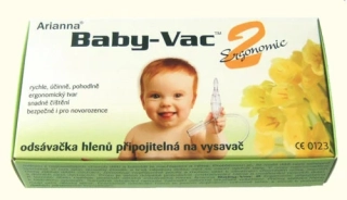 Nosní odsávačka na rýmu Baby-vac 2 Ergonomic