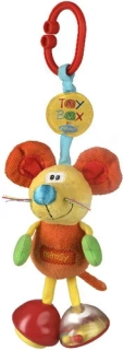 Playgro Plyšová závěsná myš