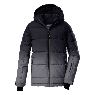 Chlapecká zimní bunda Killtec 42453-000-225 Mid Grey/Black velikost 176