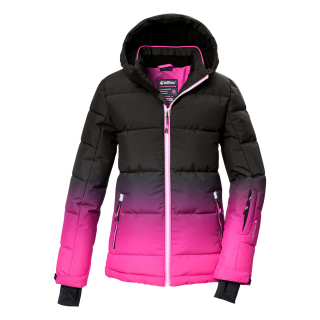 Dívčí zimní bunda Killtec 42469-000-442 Pink/Black velikost 176