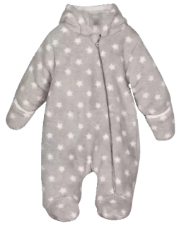 Zimní overal Blue Seven šedý s hvězdičkami velikost 56