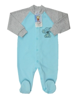 Overal na spaní tyrkysový Koala Autex Baby velikost 50