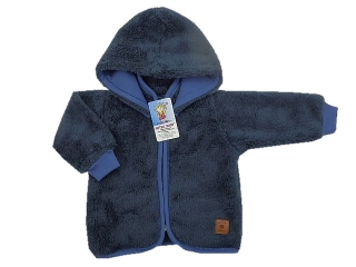 Kabátek pro miminko Lama s nášivkou tmavší Texas velikost 56