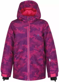 Dětská lyžařská bunda CUNES-pink Loap velikost 158/164